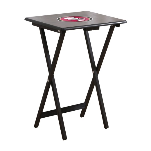 San Francisco 49Ers 4 Tv Trays With Stand