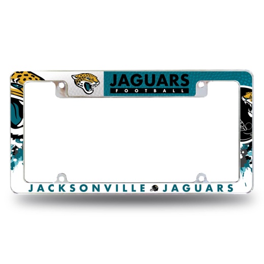 Jaguars All Over Chrome Frame