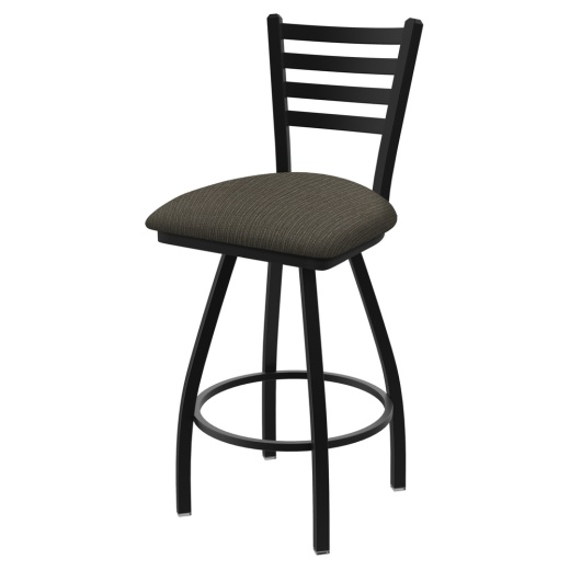 Xl 410 Jackie Swivel Stool With Black Wrinkle Finish And Graph Chalice Seat