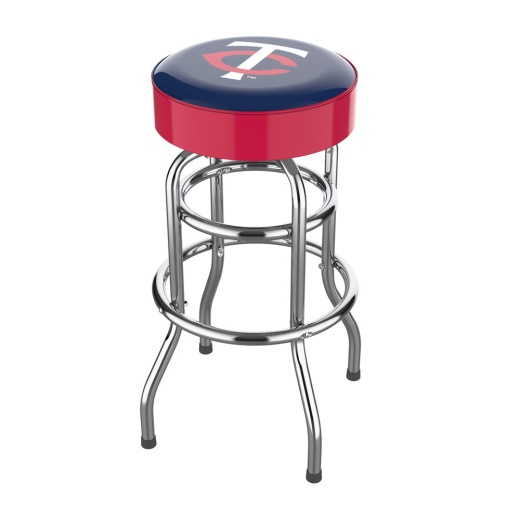 Minnesota Twins Chrome Bar Stool