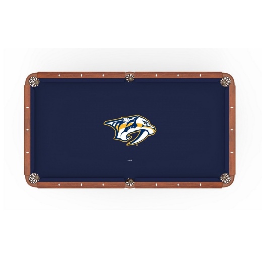 Nashville Predators Pool Table Cloth By Hbs
