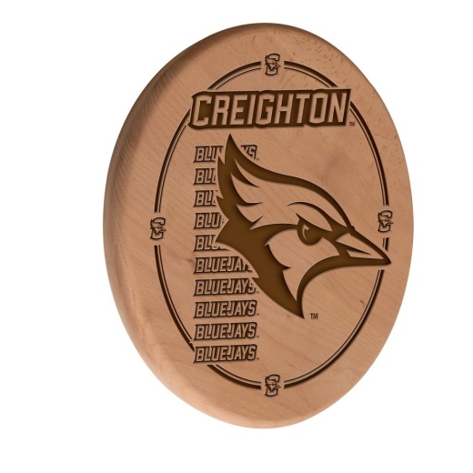 Creighton Laser Engraved Wood Sign By The Holland Bar Stool Co