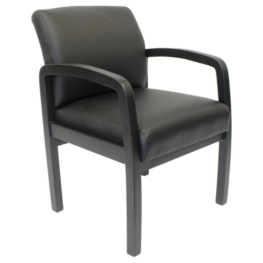 Boss Ntr (No Tools Required) Guest, Accent Or Dining Chair Black