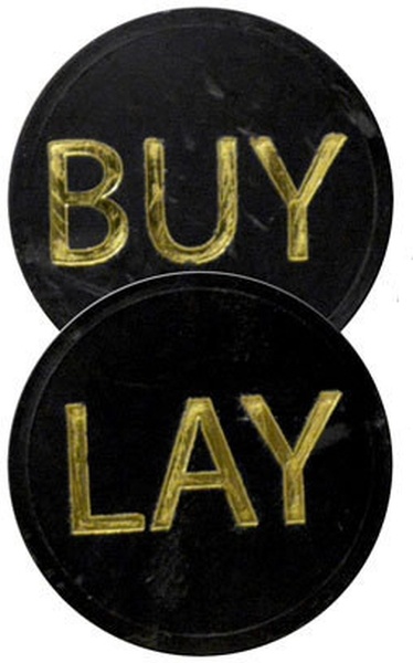 Buy / Lay Chip Button For Craps