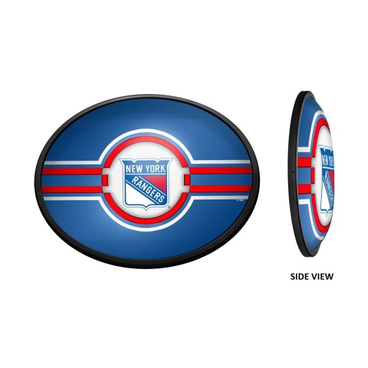 York Rangers: Oval Slimline Illuminated Wall Sign