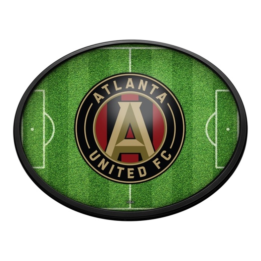 Atlanta United: Pitch Oval Slimline Lighted Wall Sign