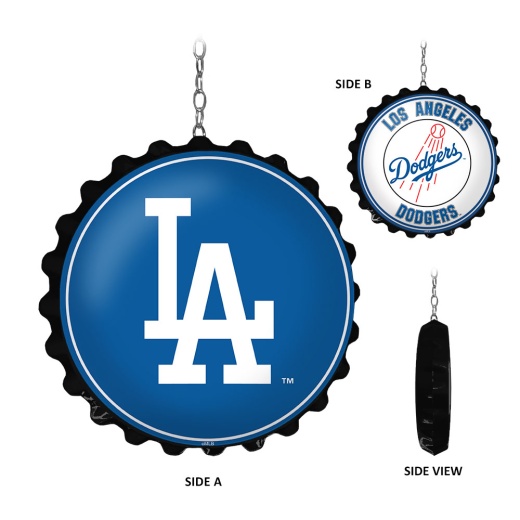Los Angeles Dodgers: Doublesided Bottle Cap Dangler