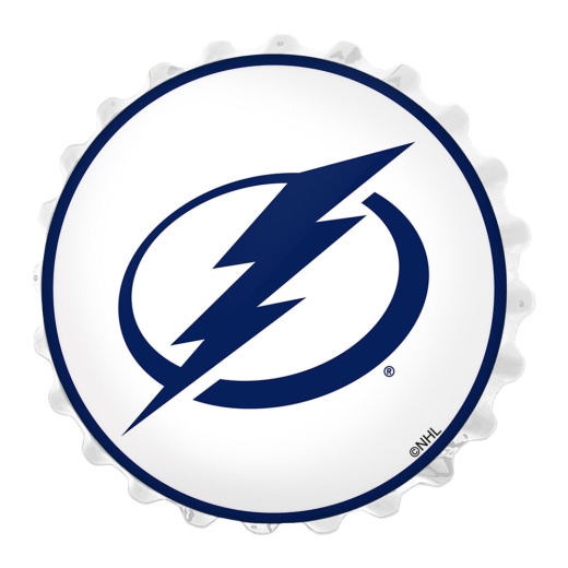 Tampa Bay Lightning: Bottle Cap Wall Light