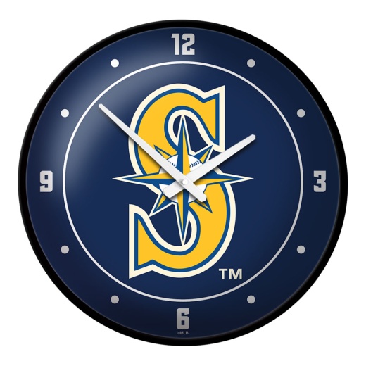 Seattle Mariners: Logo Modern Disc Wall Clock