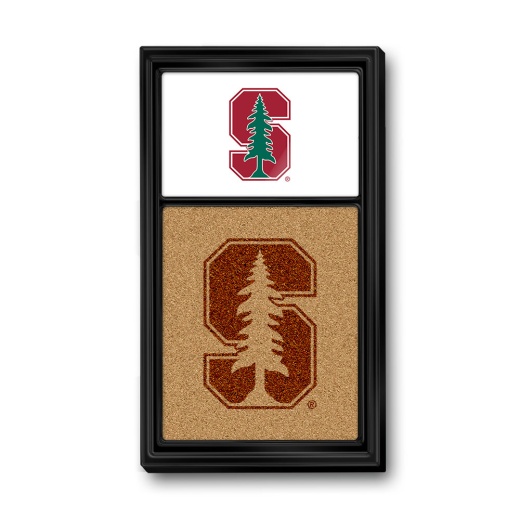 Stanford Cardinal: Dual Logo Cork Note Board