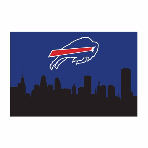Buffalo Bills 2X3 Hometown Washable Area Rug