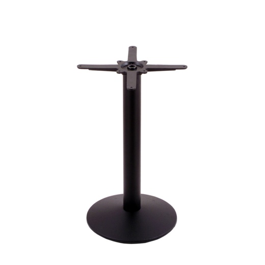 214 Black Cast Iron Table Height Base With 16" Dia. Round Foot By Holland Bar Stool Company