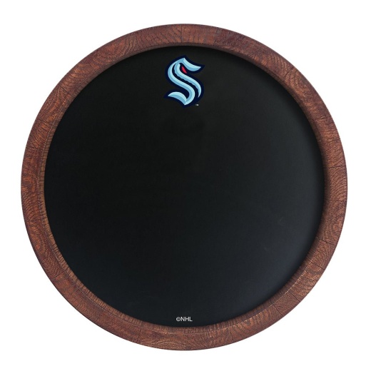Seattle Kraken: Barrel Top Chalkboard