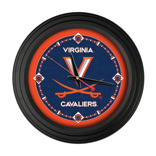 University Of Virginia 15" Traditional Wall Clock By Holland Bar Stool Co