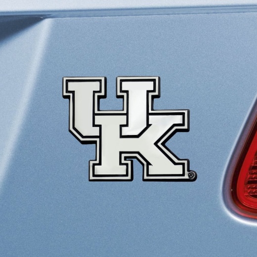 Kentucky Wildcats 3D Chrome Metal Emblem