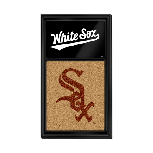 Chicago White Sox: Dual Logo Cork Note Board
