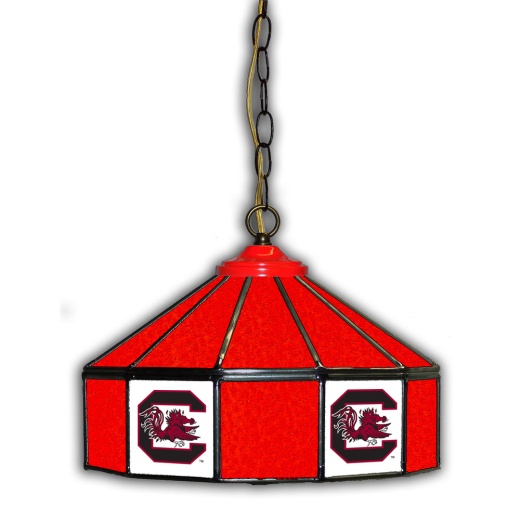 University Of South Carolina 14" Glass Pub Lamp