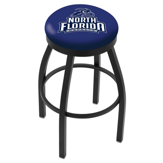 L8b2b Black Wrinkle North Florida Swivel Bar Stool With Accent Ring By Holland Bar Stool Company