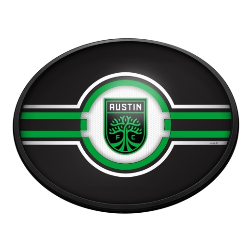 Austin F.C.: Oval Slimline Lighted Wall Sign