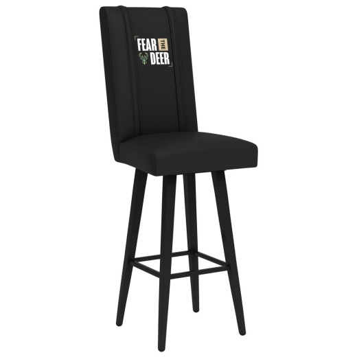 Swivel Bar Stool 2000 With Milwaukee Bucks Fear The Deer 2024 Playoffs Logo