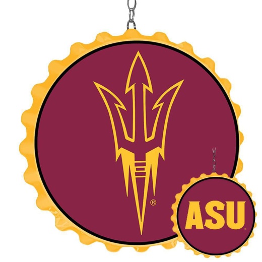 Arizona State Sun Devils: Bottle Cap Dangler