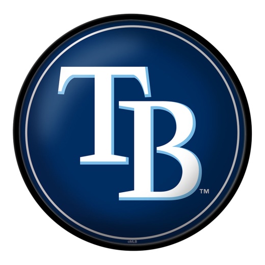 Tampa Bay Rays: Logo Modern Disc Wall Sign