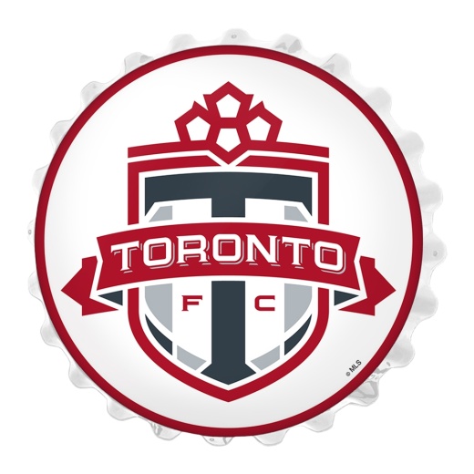 Toronto Fc: Bottle Cap Wall Light