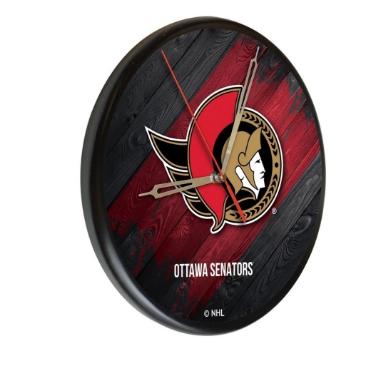 Ottawa Senators Digitally Printed Wood Clock By The Holland Bar Stool Co