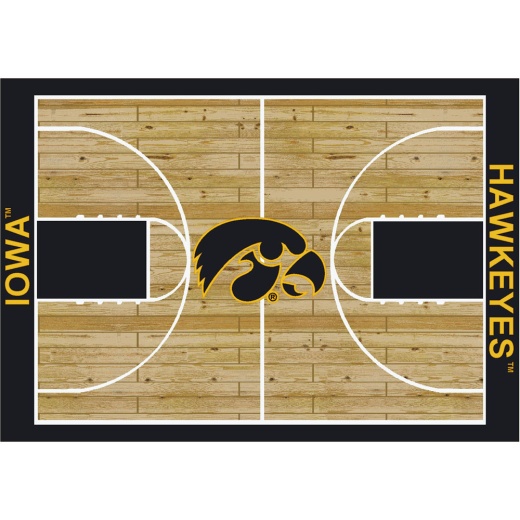 University Of Iowa Courtside Rug