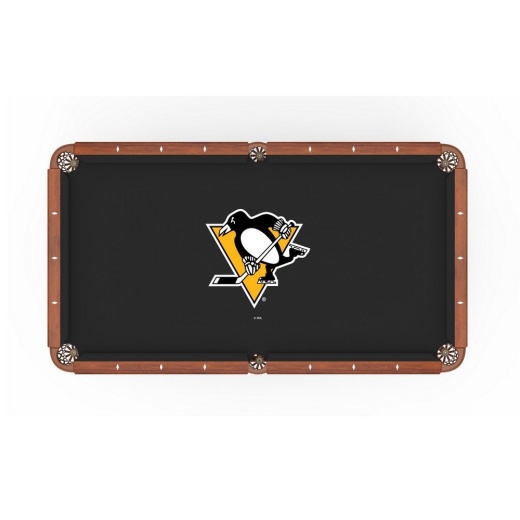 Pittsburgh Penguins Pool Table Cloth By Hbs