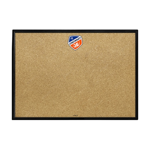 Fc Cincinnati: Framed Cork Board Wall Sign