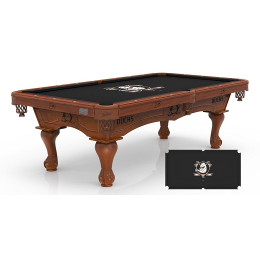 Anaheim Ducks 8' Pool Table By Holland Bar Stool Co