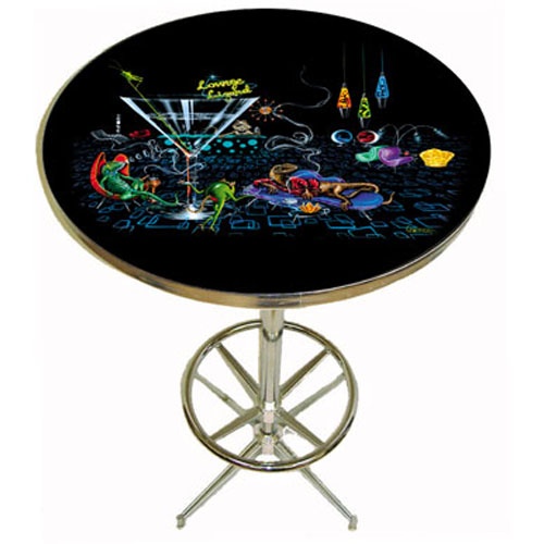 Michael Godard Lounge Lizard Pub Table