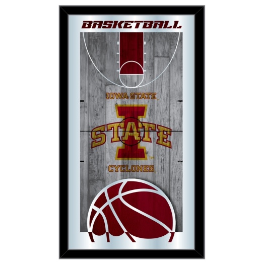 Iowa State 15" X 26" Basketball Mirror By Holland Bar Stool Company