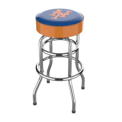 York Mets Chrome Bar Stool