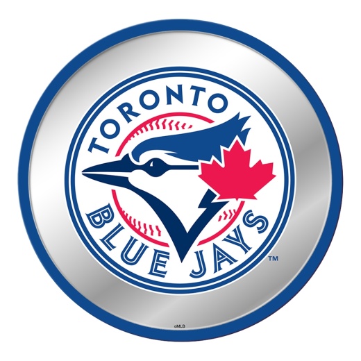 Toronto Blue Jays: Logo Modern Disc Mirrored Wall Sign