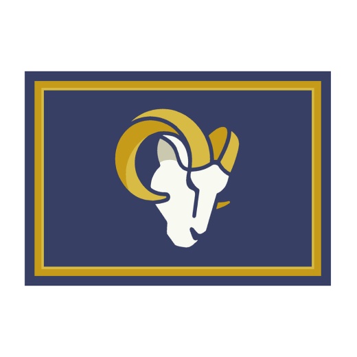 Los Angeles Rams 6X8 Spirit Rug
