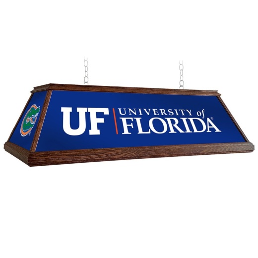 Uf Florida Gators 49" Premium Wood Pool Table Lightuniversity Logos