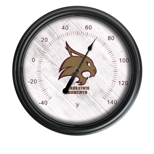 Texas State University Indoor/Outdoor Led Thermometer By Holland Bar Stool Company