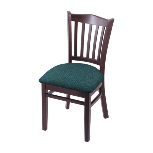 3120 18" Chair With Dark Cherry Finish And Graph Tidal Seat