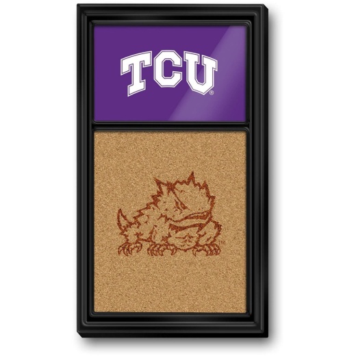 Tcu Horned Frogs: Horned Frog Cork Note Board
