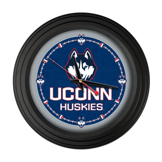 University Of Connecticut 15" Traditional Wall Clock By Holland Bar Stool Co