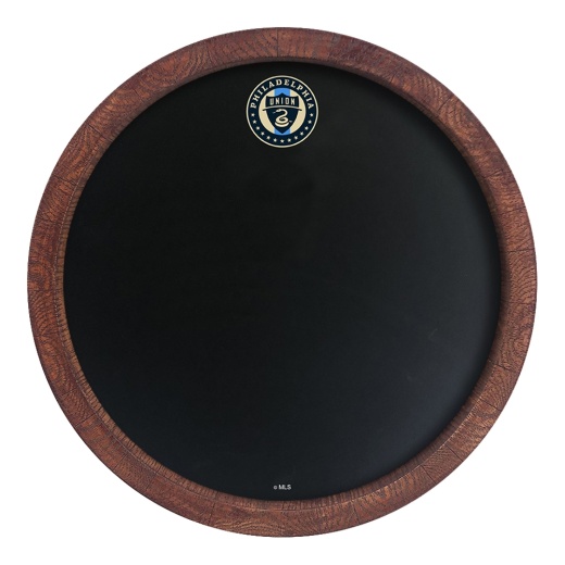 Philadelphia Union: Chalkboard "Faux" Barrel Top Sign