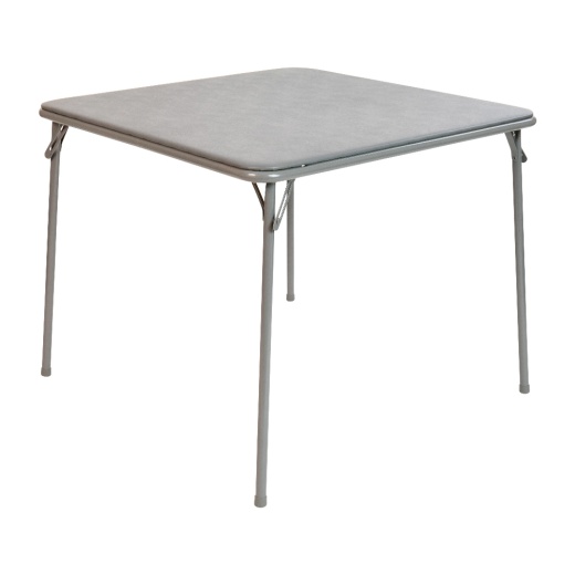 Madelyn Gray Folding Card Table Lightweight Portable Folding Table With Collapsible Legs