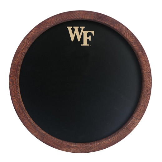 Wake Forest Demon Deacons: "Faux" Barrel Top Chalkboard