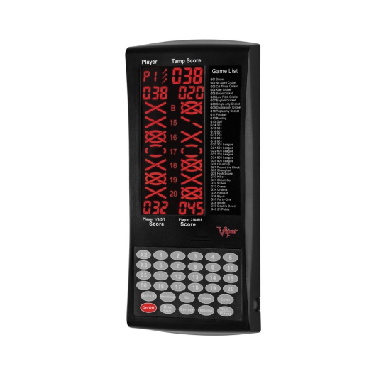 Viper Proscore Electronic Dart Scorer Black