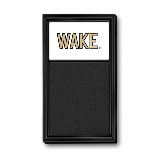 Wake Forest Demon Deacons: Wake Chalk Note Board