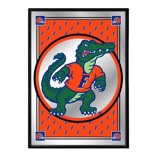 Florida Gators: Team Spirit, Mascot Framed Mirrored Wall Sign