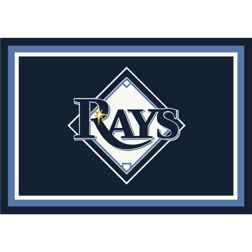 Tampa Bay Devil Rays 8X11 Spirit Rug