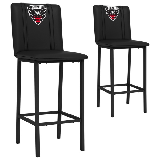 Bar Stool 500 With Dc United Fc Logo Set Of 2